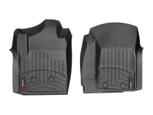 Load image into Gallery viewer, WeatherTech Floor Mats - Rubber WeatherTech 2015+ Chevrolet Silverado 3500 Regular Cab Front FloorLiner - Black
