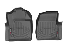 Load image into Gallery viewer, WeatherTech Floor Mats - Rubber WeatherTech 2015+ Ford F-250 / F-350 / F-450 / F-550 Vinyl Front FloorLiner - Black
