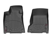 Load image into Gallery viewer, WeatherTech Floor Mats - Rubber WeatherTech 2016+ Maserati Levante Front FloorLiner - Black
