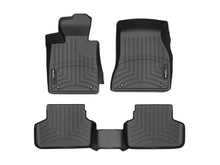 Load image into Gallery viewer, WeatherTech Floor Mats - Rubber Weathertech 2017+ BMW 5-Series Front and Rear FloorLiners - Black (xDrive Only - Does Not Fit RWD)
