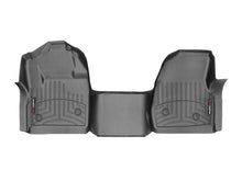 Load image into Gallery viewer, WeatherTech Floor Mats - Rubber WeatherTech 2017+ Ford F-250/350/450/550 Front FloorLiner (Vinyl Floor/Regular Cab/Bench Seat) - Bk
