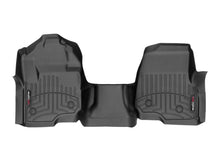 Load image into Gallery viewer, WeatherTech Floor Mats - Rubber WeatherTech 2017+ Ford F-250/350/450/550 Front FloorLiner (Vinyl Floor/Regular Cab/Bucket Seat) - Bk
