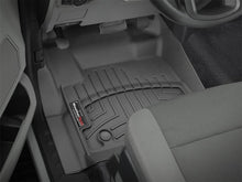 Load image into Gallery viewer, WeatherTech Floor Mats - Rubber WeatherTech 2017+ Ford F-250/F-350/F-450/F-550 Front FloorLiner - Black (fits 4x4 Floor Shifter)
