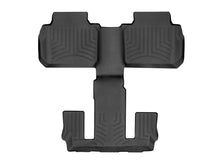 Load image into Gallery viewer, WeatherTech Floor Mats - Rubber WeatherTech 2017+ GMC Arcadia Rear FloorLiner - Black (2nd Row Bucket Seats Only)
