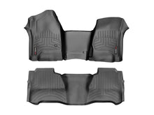 Load image into Gallery viewer, WeatherTech Floor Mats - Rubber WeatherTech 2017+ Hyundai Ioniq Front &amp; Rear FloorLiner - Black (Electric Models)
