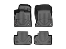 Load image into Gallery viewer, WeatherTech Floor Mats - Rubber WeatherTech 2018+ Audi Q5 Front And Rear FloorLiner - Black
