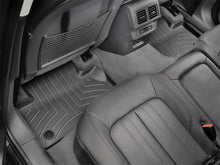 Load image into Gallery viewer, WeatherTech Floor Mats - Rubber WeatherTech 2018+ Audi Q5/SQ5 Rear FloorLiner - Black
