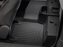 Load image into Gallery viewer, WeatherTech Floor Mats - Rubber WeatherTech 2018+ Toyota Tacoma Rear FloorLiner HP - Black
