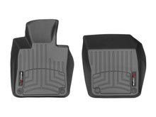 Load image into Gallery viewer, WeatherTech Floor Mats - Rubber WeatherTech 2018+ Volvo V90 Front FloorLiner - Black

