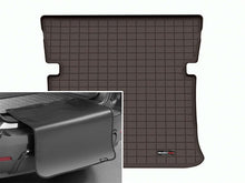Load image into Gallery viewer, WeatherTech Floor Mats - Rubber WeatherTech 2023 Mercedes-Benz EQS SUV Cargo w/ Bumper Protector - Cocoa
