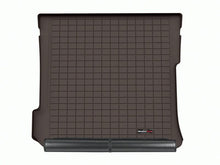 Load image into Gallery viewer, WeatherTech Floor Mats - Rubber WeatherTech 2023 Mercedes-Benz EQS SUV X296 5-Passenger Cargo Liner w/Bumper Protector  - Cocoa
