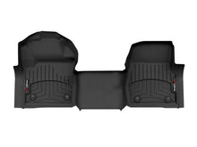 Load image into Gallery viewer, WeatherTech Floor Mats - Rubber WeatherTech 23-24 Ford F-250/350/450/550 Over The Hump/Vinyl Floor Front FloorLiner - Black
