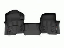 Load image into Gallery viewer, WeatherTech Floor Mats - Rubber WeatherTech 23-24 Ford F-250/F-350/F-450/F-550 SuperCrew (Crew Cab) Vinyl Front FloorLiner - Black
