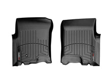 Load image into Gallery viewer, WeatherTech Floor Mats - Rubber WeatherTech 97-02 Ford Expedition Front FloorLiner - Black

