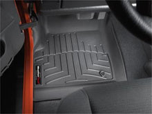Load image into Gallery viewer, WeatherTech Floor Mats - Rubber WeatherTech 97-06 Jeep Wrangler Front FloorLiner - Black
