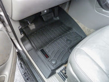 Load image into Gallery viewer, WeatherTech Floor Mats - Rubber WeatherTech 99-00 Chevrolet Silverado Crew Cab Front FloorLiner - Black
