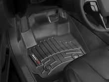Load image into Gallery viewer, WeatherTech Floor Mats - Rubber WT FloorLiner - Front - Blk
