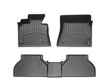 Load image into Gallery viewer, WeatherTech Floor Mats - Rubber WT FloorLiner - Front - Blk
