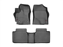 Load image into Gallery viewer, WeatherTech Floor Mats - Rubber WT FloorLiner - Front - Blk
