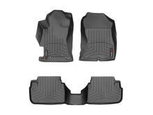 Load image into Gallery viewer, WeatherTech Floor Mats - Rubber WT FloorLiner - Front - Blk
