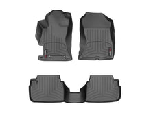 Load image into Gallery viewer, WeatherTech Floor Mats - Rubber WT FloorLiner - Front - Blk
