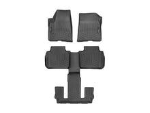 Load image into Gallery viewer, WeatherTech Floor Mats - Rubber WT FloorLiner - Front - Blk
