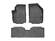 Load image into Gallery viewer, WeatherTech Floor Mats - Rubber WT FloorLiner - Rear - Blk
