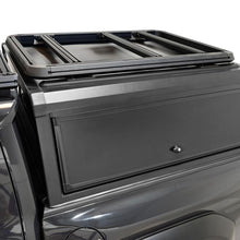 Load image into Gallery viewer, Westin Bed Caps Westin EXP Roof Rack for Mid Size EXP Truck Cap (RACK ONLY - NO CAP) 45x55in. - Tex. Blk
