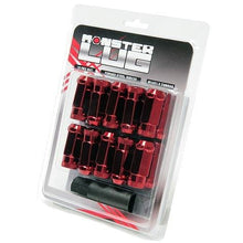 Load image into Gallery viewer, Wheel Mate Lug Nuts Wheel Mate Monster Locking Lug Nut Set of 4 - Red 14x1.50
