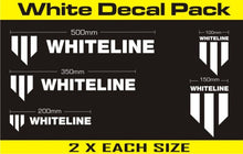 Load image into Gallery viewer, Whiteline Stickers/Decals/Banners Whiteline Branded Decal Pack - White
