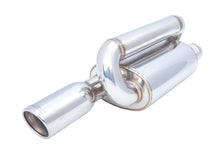 Load image into Gallery viewer, XFORCE XFS12R-2.25 Xforce 2.25 Inch Oval Twin Loop Muffler Right Inlet
