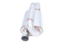 Load image into Gallery viewer, XFORCE XFS12R-2.25 Xforce 2.25 Inch Oval Twin Loop Muffler Right Inlet
