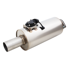 Load image into Gallery viewer, XFORCE XFVMK15-250 Xforce 2.5 Inch Inlet 6.5 Inch Round Varex Muffler
