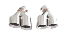 Load image into Gallery viewer, XFORCE XFES-CC16-QT Xforce Chevrolet Camaro Gen 6 V8 Quad Muffler Tips
