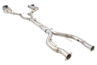 XFORCE XFESVF74VKCS Xforce Chevrolet SS & Pontiac G8 Varex Valved Straight Pipe Centre Cat Back Exhaust System