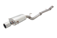 Xforce Subaru WRX Cat Back With Oval Single Outlet Muffler