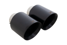 Load image into Gallery viewer, XFORCE XFESBRZTIPSBK Xforce Toyota 86/GR86. Subaru BRZ. Scion FRS 4.5" Black Tips To suit Xforce Varex exhaust system only
