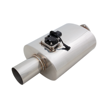 Load image into Gallery viewer, XFORCE XFVMK18-400 Xforce Varex Valved Oval Muffler in 4 Inch Inlet
