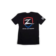 Load image into Gallery viewer, Zone Offroad Shirts Zone Offroad Black Premium Cotton T-Shirt w/ Patriotic Zone Logos - Large
