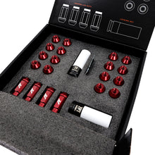 Load image into Gallery viewer, Mishimoto Aluminum Locking Lug Nuts M12x1.5 20pc Set Neo Chrome Lug Nuts Mishimoto
