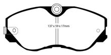 Load image into Gallery viewer, EBC 87-89 Nissan 300ZX 3.0 Turbo Redstuff Front Brake Pads Brake Pads - Performance EBC   
