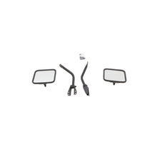 Load image into Gallery viewer, Rampage 1955-1983 Jeep CJ5 Side Mirrors - Black Side Mirrors Rampage
