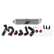 Mishimoto 2016+ Honda Civic 1.5T / 2017+ Honda Civic Si Silver Intercooler Kit w/Black Pipes Intercooler Kits Mishimoto
