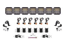 Load image into Gallery viewer, Diode Dynamics SS5 Sport Universal CrossLink 7-Pod Lightbar - White Driving Light Bars &amp; Cubes Diode Dynamics   

