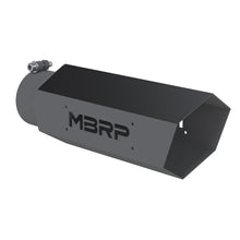Load image into Gallery viewer, MBRP Universal Hex Tip 4in Inlet 16in Length w/o Logo - Black Coated Tips MBRP
