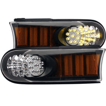 Load image into Gallery viewer, ANZO 2007-2013 Toyota Fj Cruiser LED Parking Lights Black w/ Amber Reflector Lights Corner ANZO
