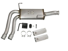 Load image into Gallery viewer, aFe Rebel Series CB Middle-Side Exit SS Exhaust w/ Polished Tips 09-16 GM Silverado/Sierra V6/V8 Catback aFe
