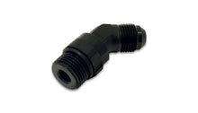 Load image into Gallery viewer, Vibrant -10AN Male to Male -8AN Straight Cut 45 Degree Adapter Fitting - Anodized Black Fittings Vibrant
