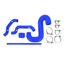 Load image into Gallery viewer, Mishimoto Subaru 02-07 WRX/04-07 STi Top-Mount Intercooler Kit - Powder Coated Black &amp; Blue Hoses Intercoolers Mishimoto
