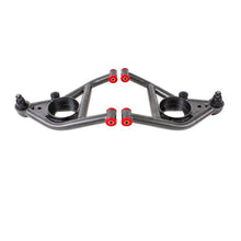 Load image into Gallery viewer, BMR 67-69 F-Body Non-Adj. Lower A-Arms (Polyurethane) - Black Hammertone Control Arms BMR Suspension
